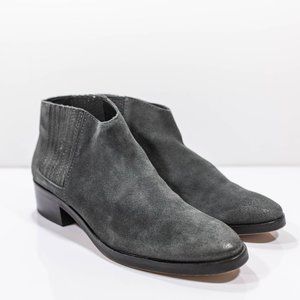 Dolce Vita Towne Suede Gray Booties Chelsea Boots
